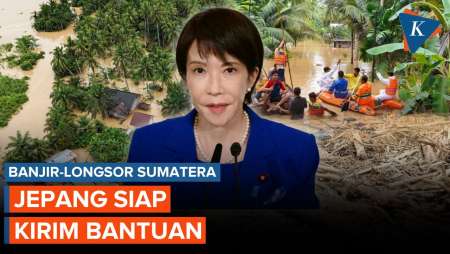 PM Takaichi Ikut Berduka Atas Banjir Sumatera, Jepang Siap Kirim Bantuan