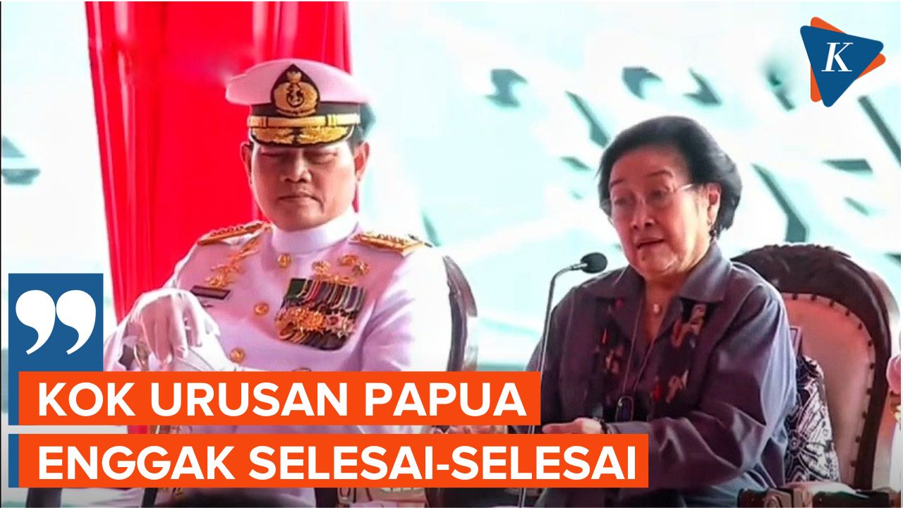 Momen Megawati Curhat ke Panglima TNI soal Situasi Papua yang Tak Kunjung Kondusif