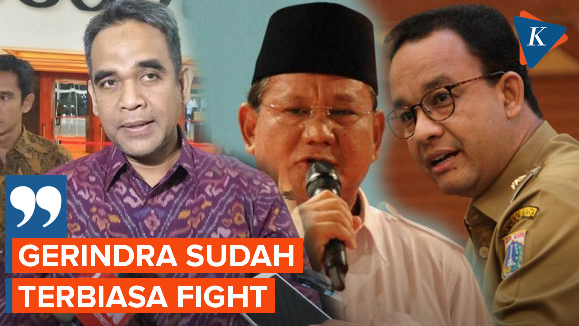 Gerindra Siap Bertarung Jika Prabowo Hadapi Anies di Pilpres 2024