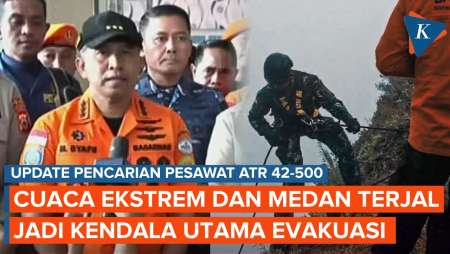[FULL] Update Kepala Basarnas Soal Pencarian Korban Pesawat Jatuh ATR 42-500