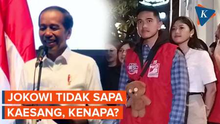 Jokowi Tak Sapa Kaesang Saat Acara Relawan, Malah Giring yang Disebut