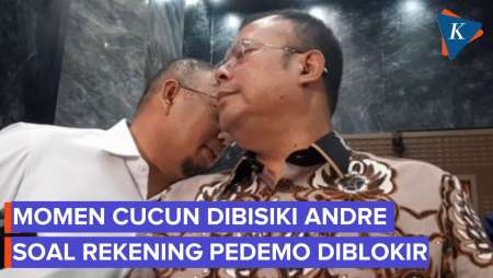 Momen Pimpinan DPR Cucun Dibisiki Andre Rosiade Saat Jawab Rekening Pedemo Pati Diblokir