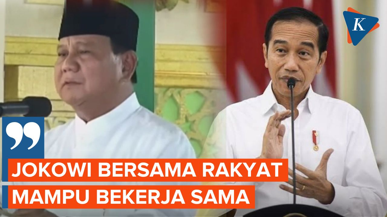 Di Haul Habib Munzir, Prabowo Puji Kepemimpinan Jokowi Atasi Permasalahan Ekonomi
