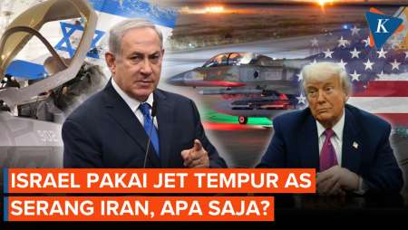 Trump Puji Israel Gempur Iran Pakai Alustista Buatan AS, Apa Saja?