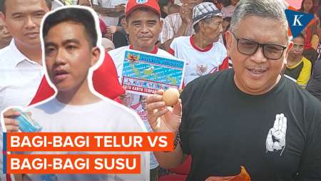 Telur Gratis Ganjar-Mahfud Saingi Susu Gratis Prabowo-Gibran