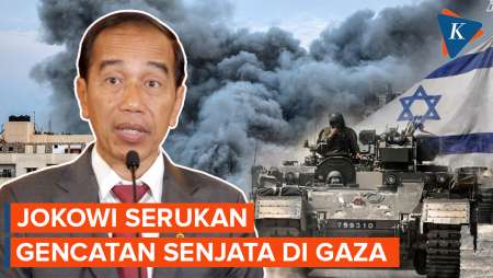 Di Hadapan Pemimpin Negara Islam, Jokowi Serukan Gencatan Senjata di Gaza