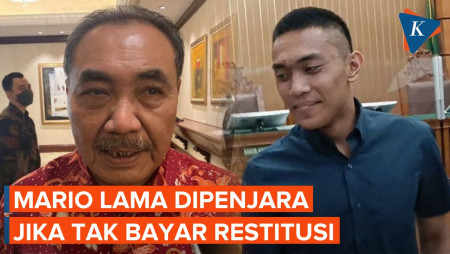 Mario Dandy Terancam Lama di Penjara jika Tolak Bayar Restitusi David