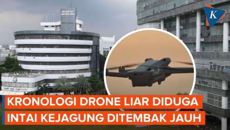 Kronologi Drone Diduga Intai Kejagung Ditembak Jatuh, Terjadi Usai Densus 88 Buntuti Jampidsus