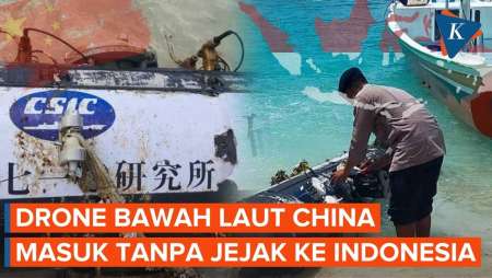 Drone Misterius China Muncul di Laut Indonesia, Analis Bongkar Kelemahan Pertahanan RI