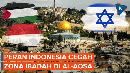 Israel Berupaya Bagi Kompleks Masjid Al-Aqsa, Palestina Ajak Indonesia Ikut Cegah