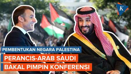 Perancis dan Arab Saudi Duet Pimpin Konferensi Pembentukan Negara Palestina