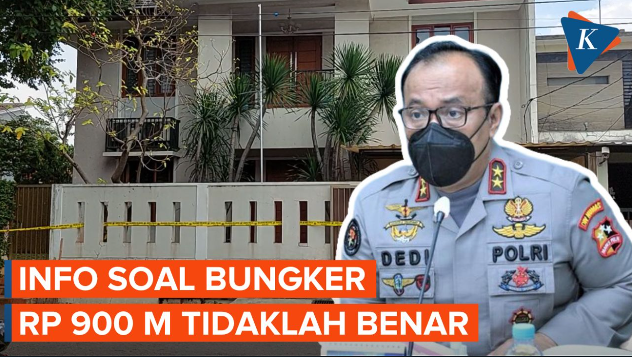 Polri Bantah Ada Temuan Uang Rp 900 Miliar di Rumah Irjen Ferdy Sambo