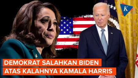 Biden Dituding Jadi Biang Kerok Kekalahan Kamala Harris di Pilpres AS