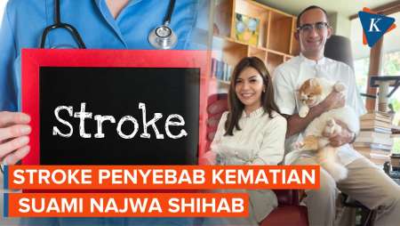 Suami Najwa Shihab Meninggal karena Stroke, Apa Saja Gejalanya?