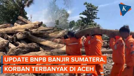 Update BNPB Korban Tewas Banjir Sumatera: Aceh 325, Sumut 311, Sumbar 200