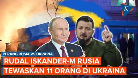 Serangan Rudal Iskander Rusia Tewaskan 11 Orang di Ukraina dan Lukai 89 Lainnya