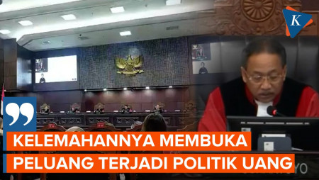 Hakim Singgung Kekuasaan Satu Kelompok dan Peluang Politik Uang dalam Sidang MK