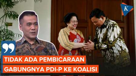 PDI-P Sebut Tak Ada Ajakan Gabung Pemerintahan Prabowo