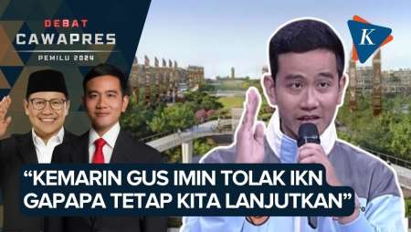 Santai! Gibran Tetap Lanjutkan IKN meski Muhaimin Menolak