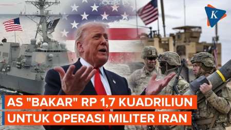 AS Sudah Habiskan Rp1,7 Kuadriliun "Cuma" untuk Operasi Militer di Iran