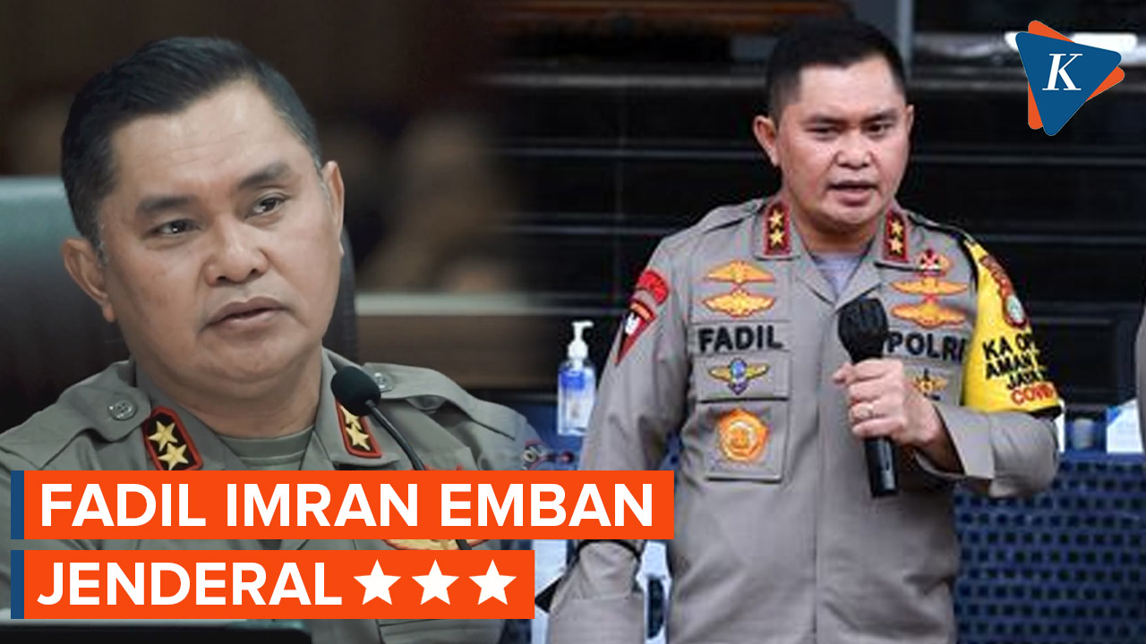Diangkat Jadi Kabaharkam, Fadil Imran Sandang Jenderal Bintang 3