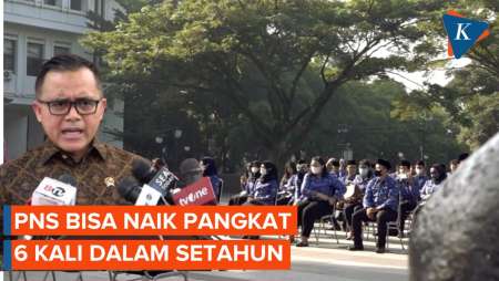 PNS Bisa Naik Pangkat 6 Kali Setahun Mulai Tahun Ini