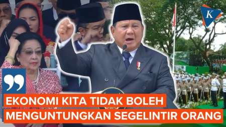 [FULL] Pidato Prabowo Di Upacara Peringatan Hari Lahir Pancasila