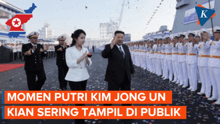 Momen Putri Kim Jong-un Semakin Sering Dampingi Ayahnya di Acara Kenegaraan
