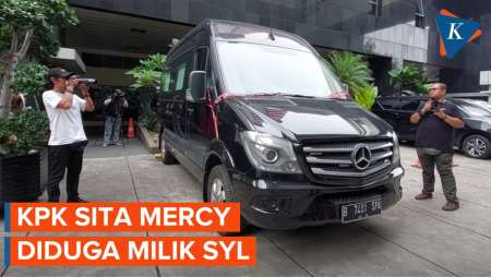 KPK Sita Mercedes-Benz Diduga Milik SYL yang Disembunyikan di Jaksel