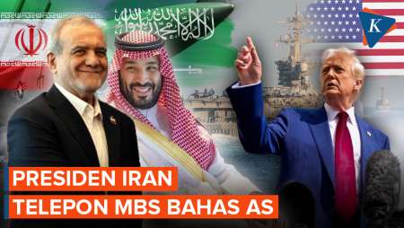 Presiden Iran Buru-buru Telepon MBS Saat Kapal Induk AS Merapat Ke Timur Tengah