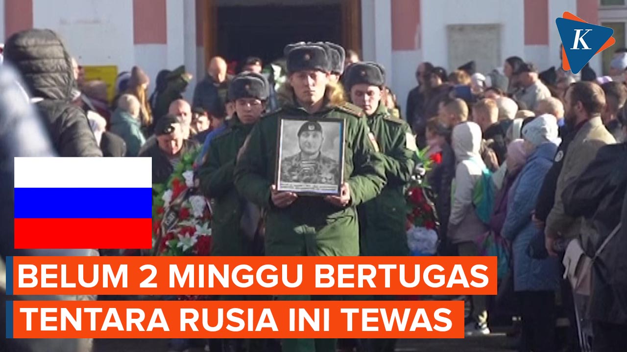 Haru Pemakaman Prajurit Rusia yang Tewas usai Dimobilisasi