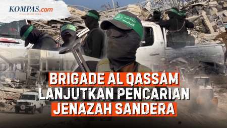 Brigade Al Qassam Kawal Mobil Palang Merah Dan Buldoser Cari Jenazah Sisa Sandera