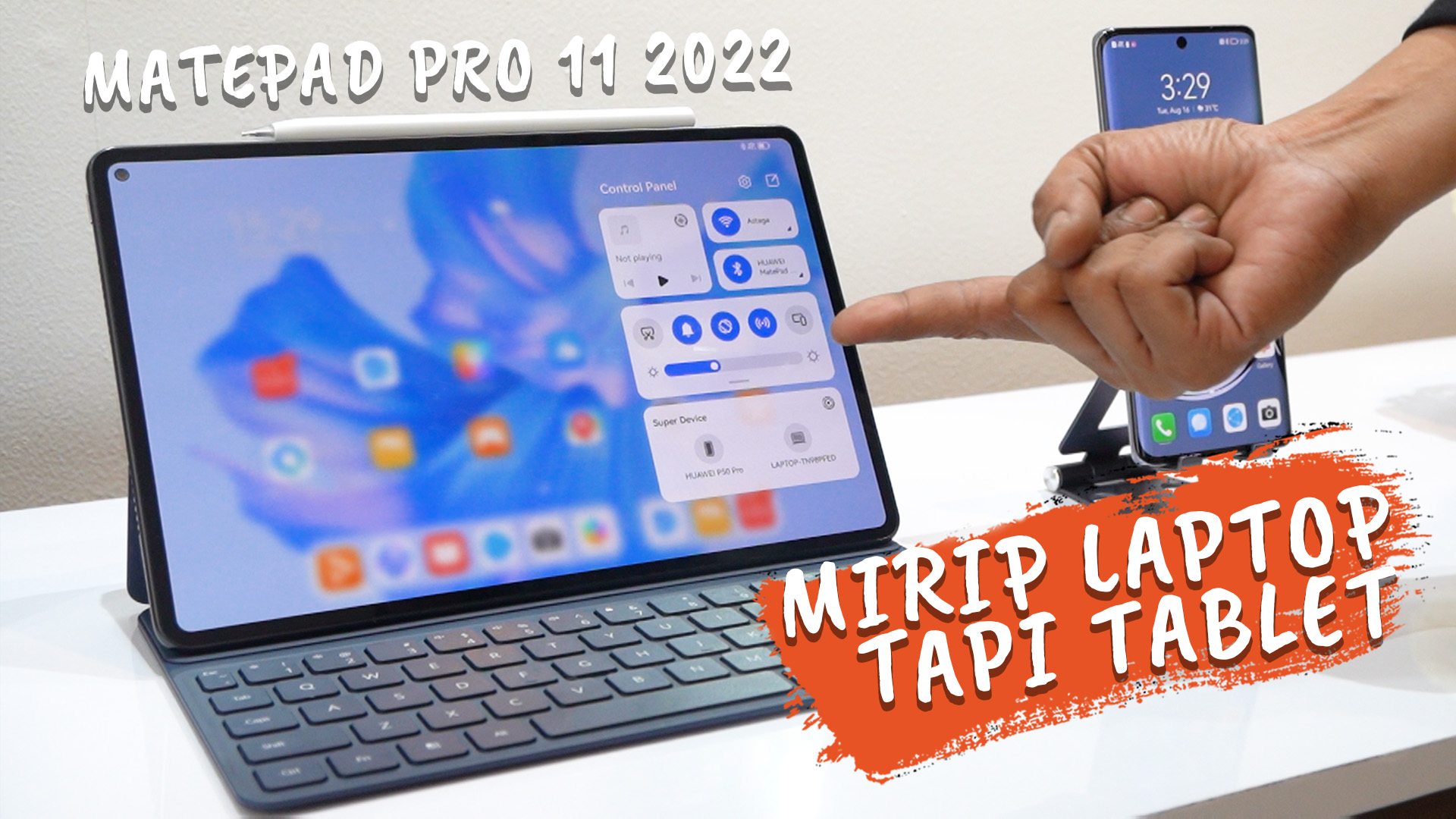 Hands-on Tablet Huawei MatePad Pro 11 2022, Bisa Nyambung ke Layar Laptop dan HP