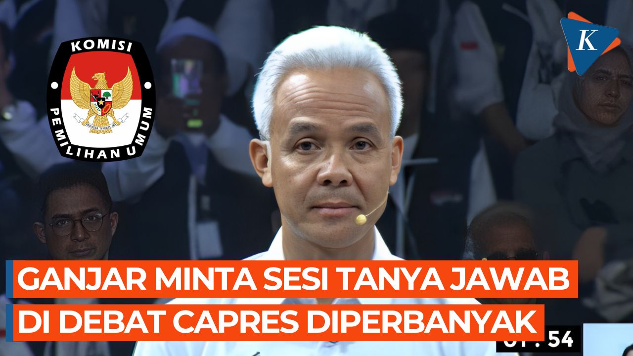 Video: Permintaan Ganjar Ke KPU Soal Debat Capres Pemilu 2024