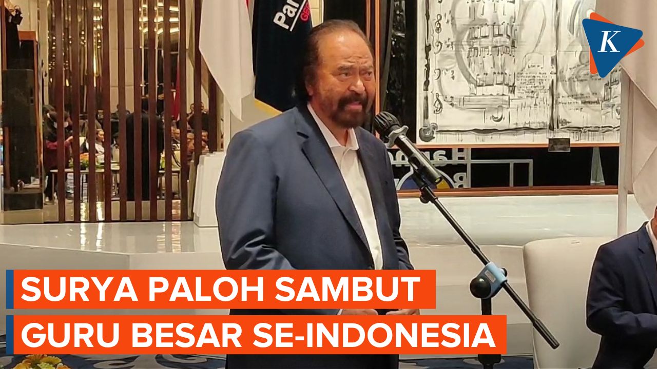 Surya Paloh Sambut Guru Besar se-Indonesia saat Diskusi Situasi Bangsa Terkini