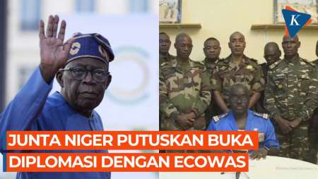 Junta Niger Tak Kuat Disanksi, Buka Diplomasi dengan ECOWAS
