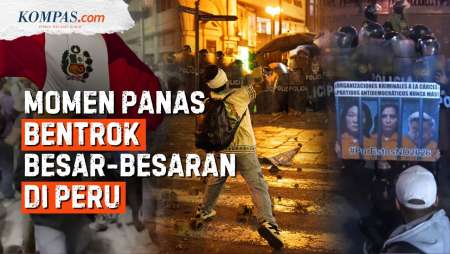 Kondisi Demo Terkini di Peru, Gen Z Vs Aparat Bentrok Sengit di Lima!