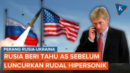 Rusia Beri Tahu AS Sebelum Luncurkan Rudal Hipersonik ke Ukraina