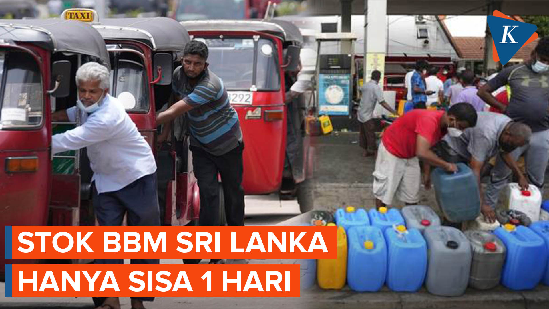 Krisis Energi Sri Lanka, Cadangan BBM Tersisa Kurang dari Sehari