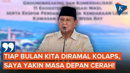Prabowo Balas Kritikan Soal Indonesia Kolaps, Yakin Masa Depan Indonesia Cerah!