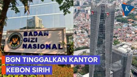 BGN Akan Tinggalkan Kantor Kebon Sirih, Pindah Ke Graha Merah Putih