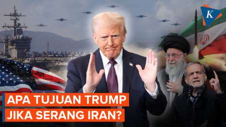 Semua Sudah Siap, Apa Sebenarnya Tujuan Trump Jika Serang Iran?