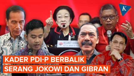 'Panas-dingin' Hubungan Keluarga Jokowi dengan PDI-P