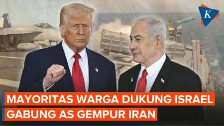 Mayoritas Warga Israel Dukung Negaranya Gabung AS Serang Iran
