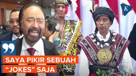 Surya Paloh Sebut Pidato Jokowi soal 