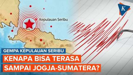 Gempa M 6,5 Kepulauan Seribu Jakarta Terasa hingga Yogyakarta dan Sumatera, Kenapa?