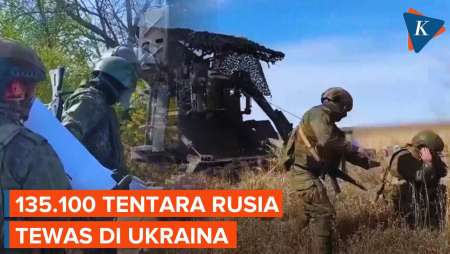 Tiga Tahun Berkecamuk! 135.100 Tentara Rusia Tewas Di Ukraina