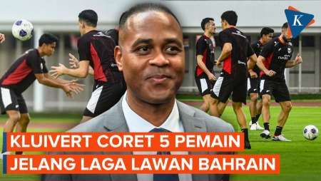 Jelang Laga Kontra Bahrain Kluivert Coret 5 Pemain Timnas, Siapa Saja?