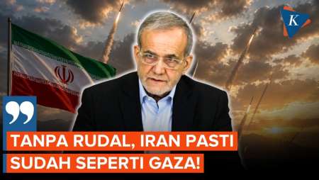 Rudal Iran "Harga Mati", Pezheskian: Tanpa Rudal, Teheran Bisa Bernasib Seperti Gaza!