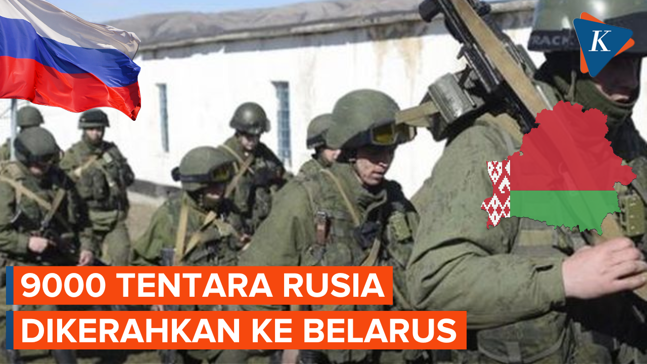 9 Ribu Tentara Rusia ke Belarus